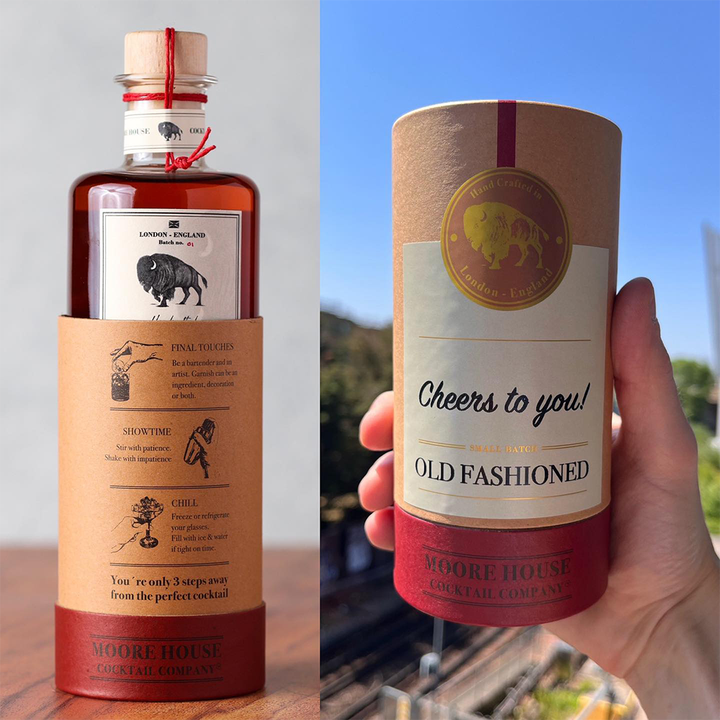 Boîte de tube ronde écologique de haute qualité pour bouteille de parfum Tube d'emballage cosmétique biodégradable Emballage rond de cylindre personnalisé