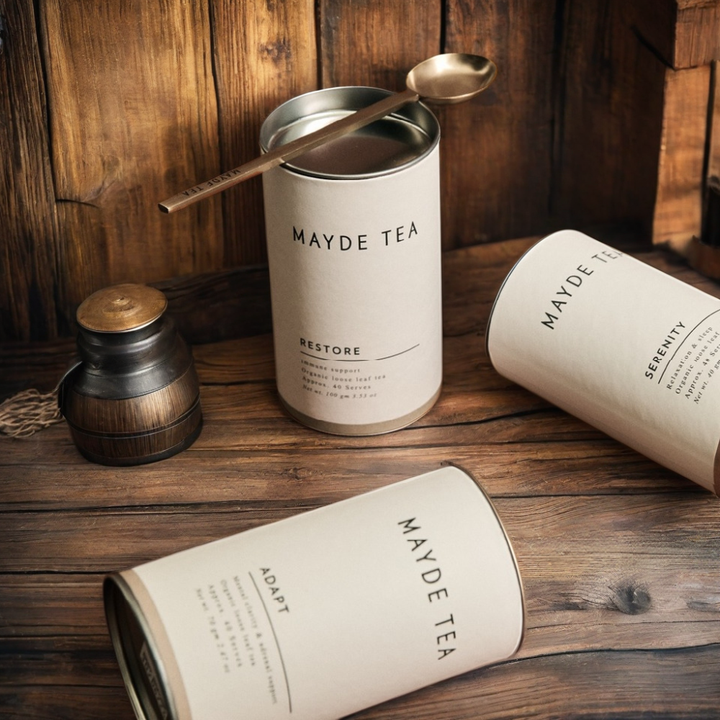 Emballage de tube de papier de thé de casse-croûte de crème glacée de nourriture de conception ronde de luxe biodégradable fait sur commande