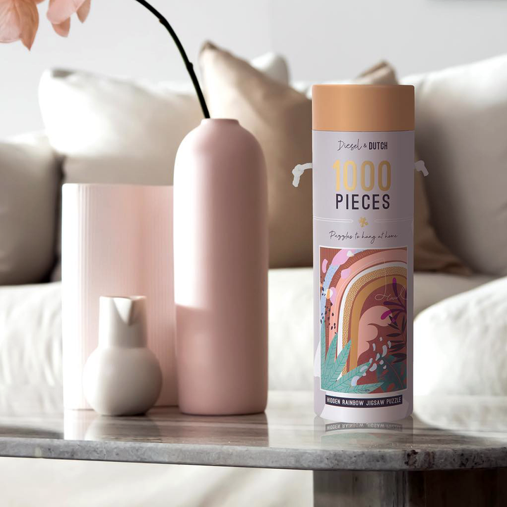 Boîte à tubes ronds à impression personnalisée, emballage en papier Kraft écologique pour bougies, Puzzle de mode, emballage en tubes en carton artisanal