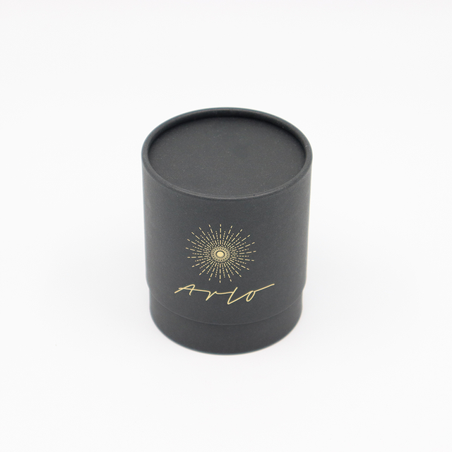 Emballage fait sur commande qui respecte l'environnement de tube de papier de boîte de cylindre de carton d'emballage de cadeau et de métier pour la bougie