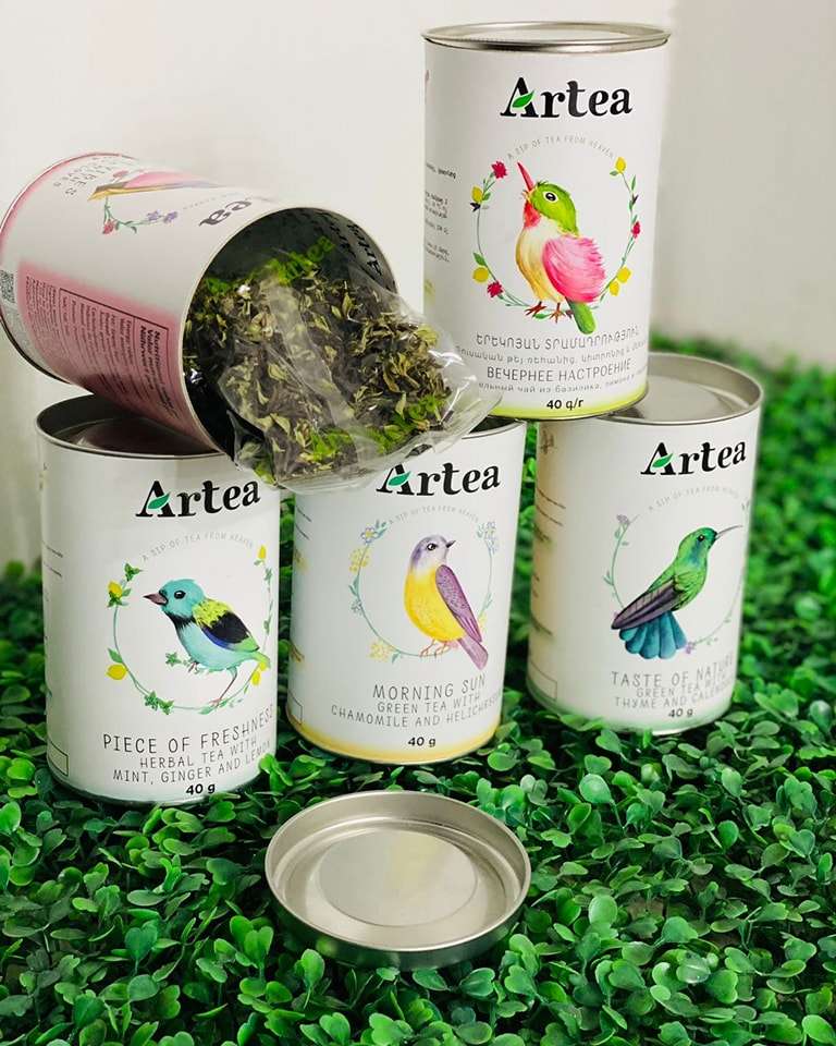 Vente en gros de conteneurs de cylindre de qualité alimentaire recyclés personnalisés, tube de papier à feuilles mobiles de thé, tube d'emballage de thé avec couvercle en métal