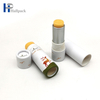 Tube d'emballage en papier déodorant en carton Kraft blanc biodégradable de 2 onces, baume à lèvres Push Up en papier brun de 0.3oz