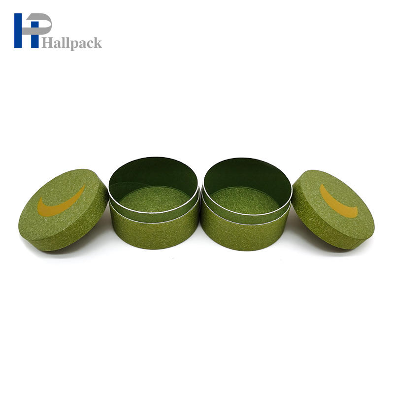 Tube de papier vert crème pour le visage, emballage de boîte d'emballage en papier kraft, Tube d'expédition