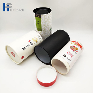 Tube de papier rond d'emballage de café de thé Tube de noyau de papier kraft clair