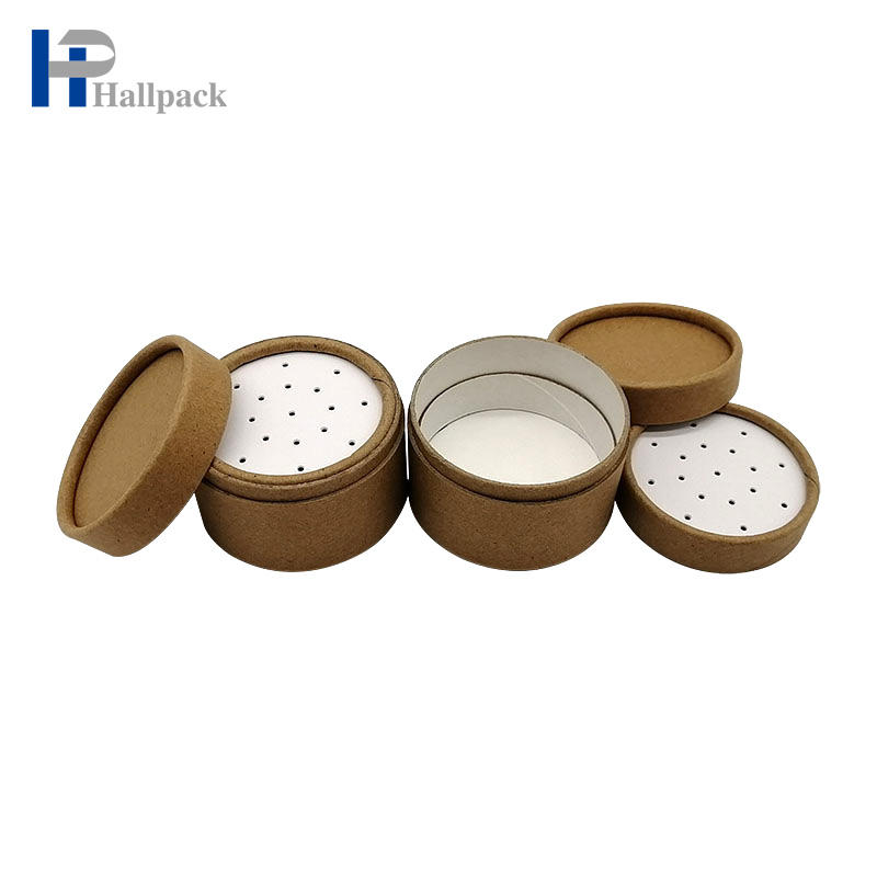 Tubes de carton réutilisés par tube de texture de papier tissé par tube de tamis de papier pour la nourriture de poudre