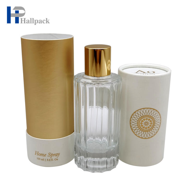 Le papier de tube rond de soin de peau d'huile essentielle correspond au tube de papier