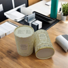 Boîte d'emballage cylindrique imprimée de qualité alimentaire, Logo rigide personnalisé, café, thé, carton, Tubes ronds en papier artisanal