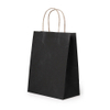Sac d'emballage en papier kraft recyclable avec poignée de transport personnalisée en usine