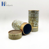 Tube de papier en feuille d'or, Eyeliner Shaker, emballage personnalisé, boîte en papier, cylindre de papier de qualité alimentaire moins cher pour le thé