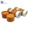 Tube de papier biodégradable hermétique de masque facial de tube de papier pour le coton-tige