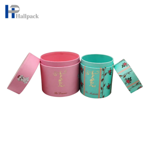 Tube de papier rond de tissu de carton de tube de papier d'emballage écologique écologique bio