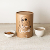Emballage de papier kraft de boîte de tube rond recyclable pour le thé alimentaire Emballage de tube en carton Papier artisanal Boîte à gâteaux personnalisée HP avec fenêtre