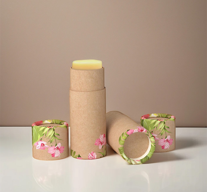 Emballage de tube en papier de qualité alimentaire