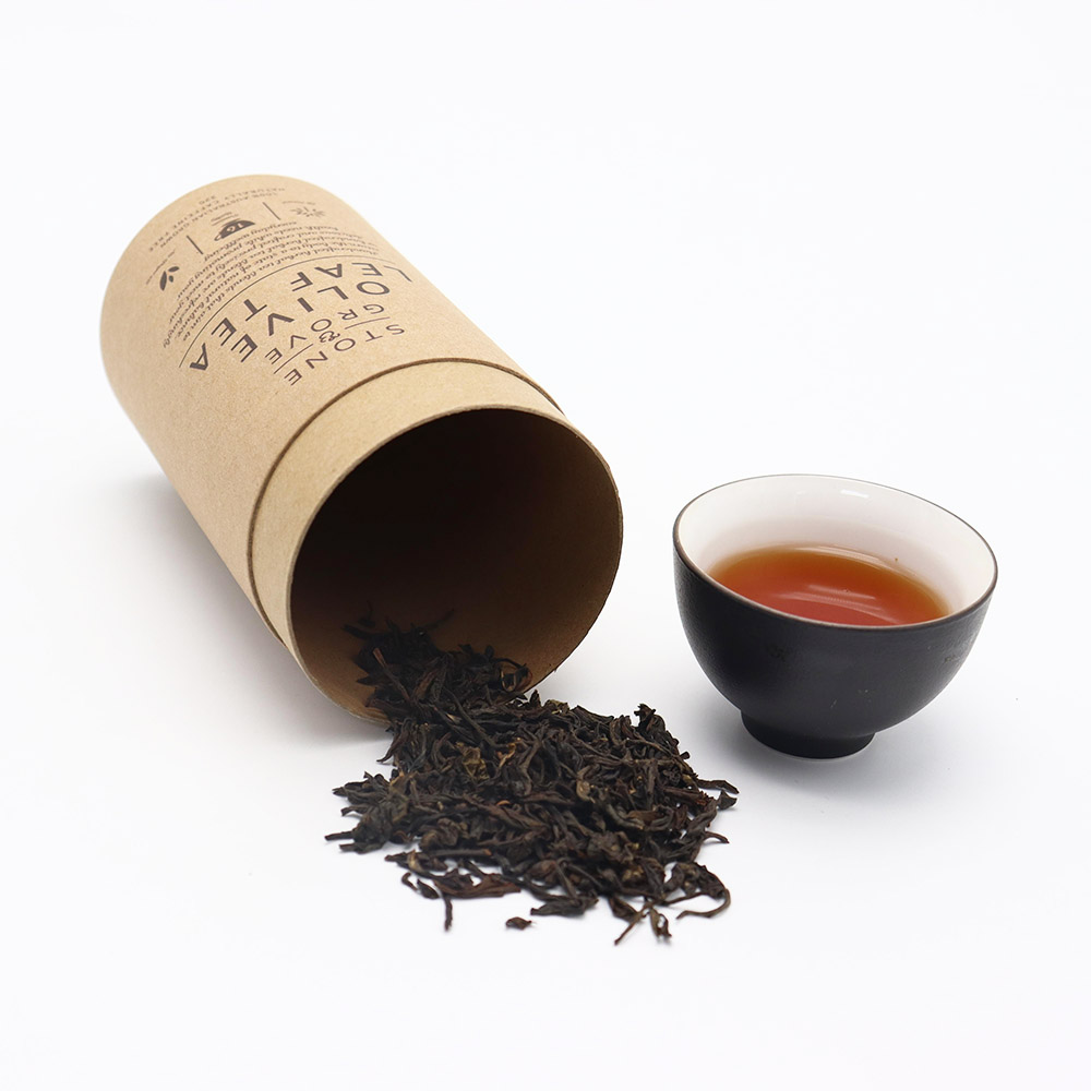 Emballage de tube en papier pour le thé en vrac OEM / ODM Factory Custory