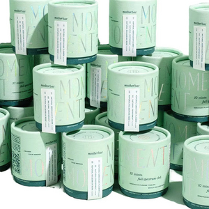 Emballage de tube en papier personnalisé OEM & ODM pour le thé en vrac 60g Round Boîte