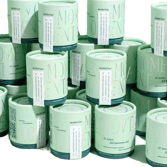 Emballage de tube en papier personnalisé OEM & ODM pour le thé en vrac 60g Round Boîte