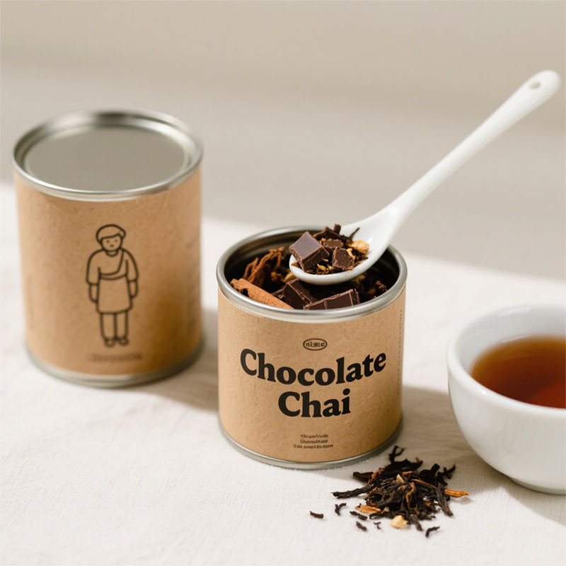 Recyclable Custom Logo Food Grade peut emballer les biscuits