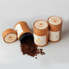 Emballage de tube en papier biodégradable pour tube d'emballage de café à thé avec couvercles