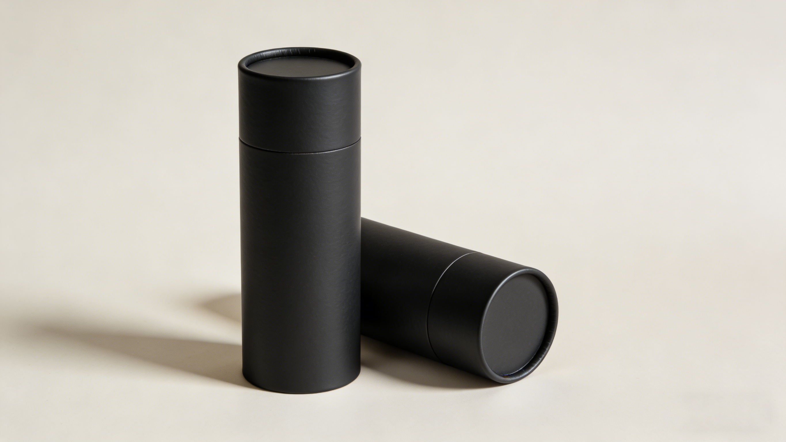 Emballage de tube en papier laminant Matt