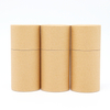 Tube de papier de boîte de cylindre de carton d'emballage de vêtements qui respecte l'environnement avec la fenêtre pour la serviette de chaussettes de sous-vêtements de T-shirts