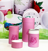 Emballage facile à décoller personnalisé biodégradable Hallpack pour l'emballage de cylindres de papier de café, de thé et de chocolat
