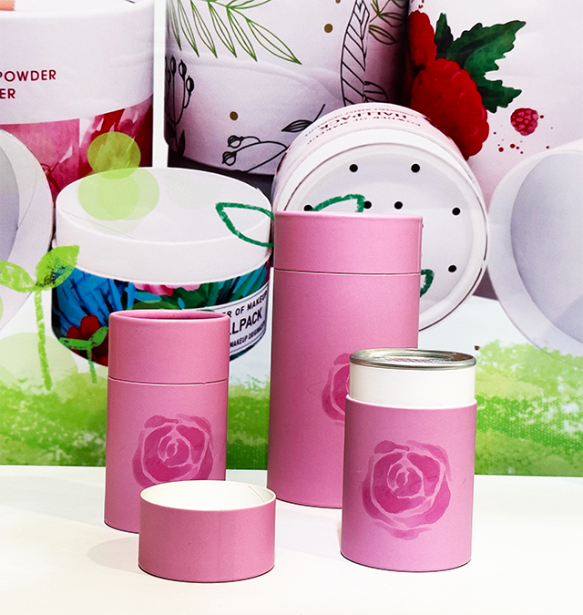 Emballage facile à décoller personnalisé biodégradable Hallpack pour l'emballage de cylindres de papier de café, de thé et de chocolat