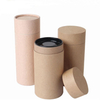 Paquet rond emballé par carton de catégorie comestible de conception adaptée aux besoins du client écologique de boîte de tube pour le thé de café