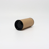 Tube de papier rond de qualité alimentaire, emballage de thé Direct d'usine, papier Kraft entièrement artisanal, Protection de l'environnement pour échantillon personnalisé