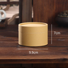 Emballage fait sur commande de cylindre rond de tube de papier d'emballage de catégorie comestible biodégradable pour la poudre de protéine de thé et les grains de café