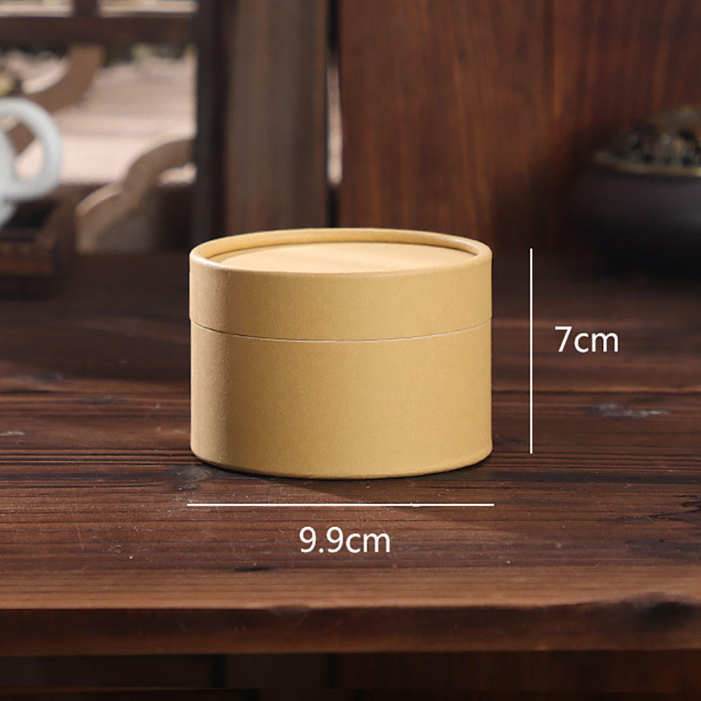 Emballage fait sur commande de cylindre rond de tube de papier d'emballage de catégorie comestible biodégradable pour la poudre de protéine de thé et les grains de café