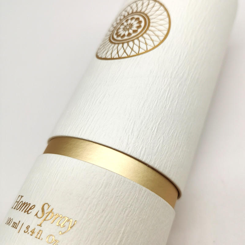 Boîte cylindrique de luxe en papier Kraft, personnalisée pour les huiles de parfum, bougies et huiles essentielles, emballage en Tubes de papier, offre spéciale