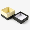 Boîte-cadeau en carton rigide de luxe, imprimé personnalisé, fait à la main, noir, Simple, vide, fermeture magnétique, vente en gros