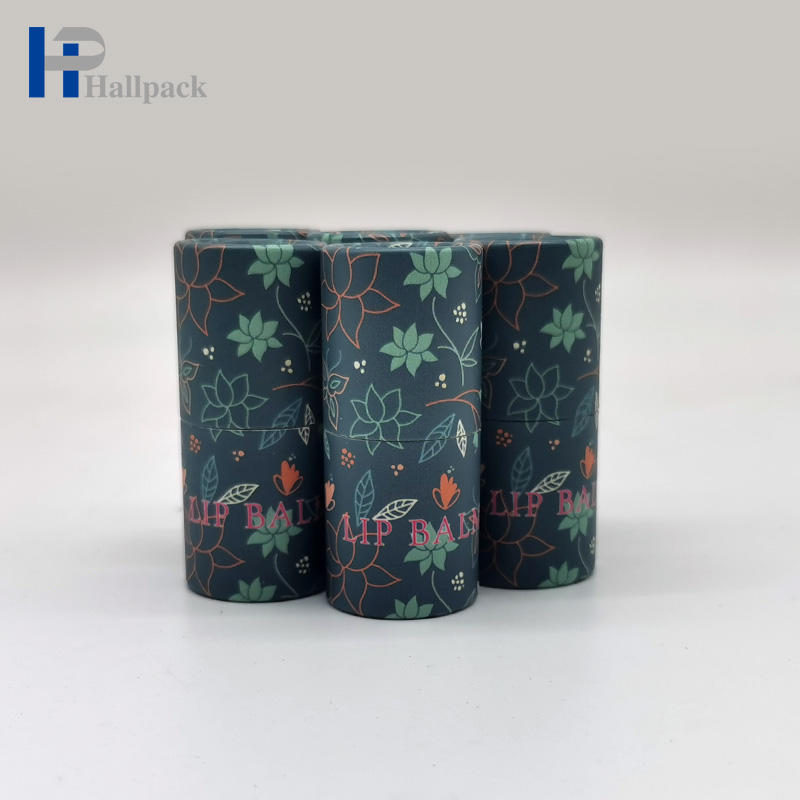 Réutilisez l'emballage de tube de papier de poussée de tube de papier de rouge à lèvres de déodorant de catégorie comestible