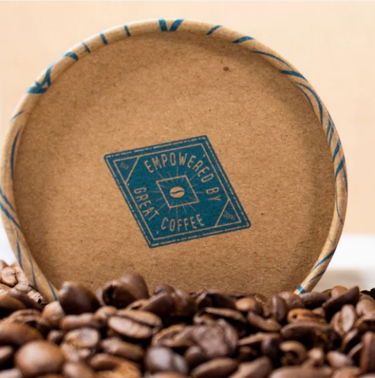 Carton écologique thé en vrac grain de café cylindre rond boîte d'emballage de qualité alimentaire Tube de papier Tube de papier Kraft résistant à l'humidité