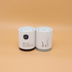 Emballage fait sur commande qui respecte l'environnement de tube de papier de boîte de cylindre de carton d'emballage de métier pour la bougie