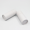 Emballage fait sur commande qui respecte l'environnement de tube de papier de boîte de cylindre de carton d'emballage de cadeau et d'artisanat pour la bougie de cire