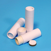 Tubes de baume à lèvres de tube de papier déodorant blanc ECO de 2 oz de vente chaude à bas prix