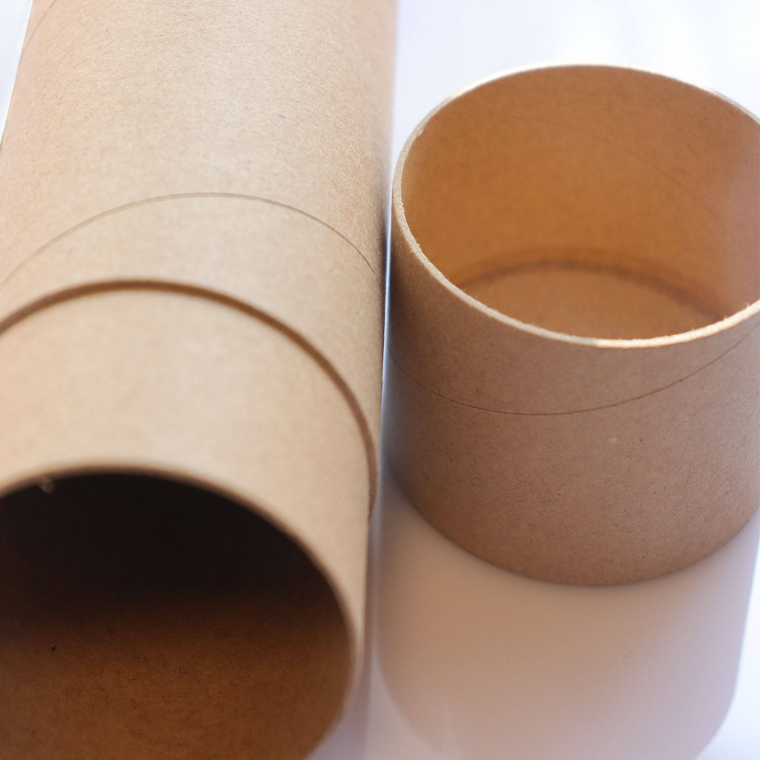 Tube solide de boîte de papier d'Eco Kraft de Brown pour le tube de papier d'emballage d'expédition et d'expédition pour l'agriculture