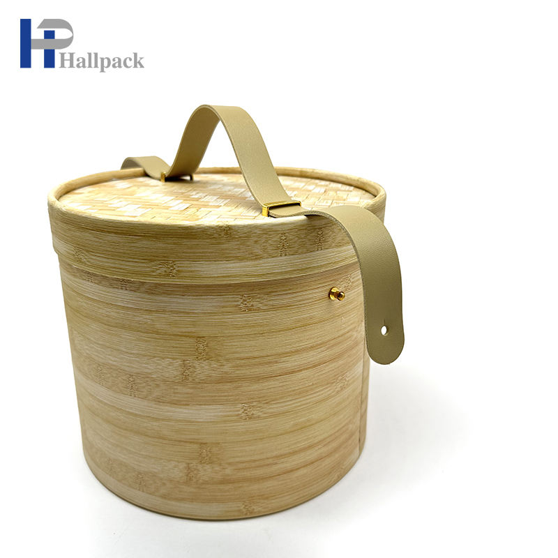 Adaptez le tube de papier de conception d'impression de vapeur aux besoins du client avec la corde détachable de main en cuir