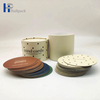 Tube rond en carton Kraft personnalisé, artisanat cadeau personnalisé, impression de disparition de Surface en relief pour l'emballage