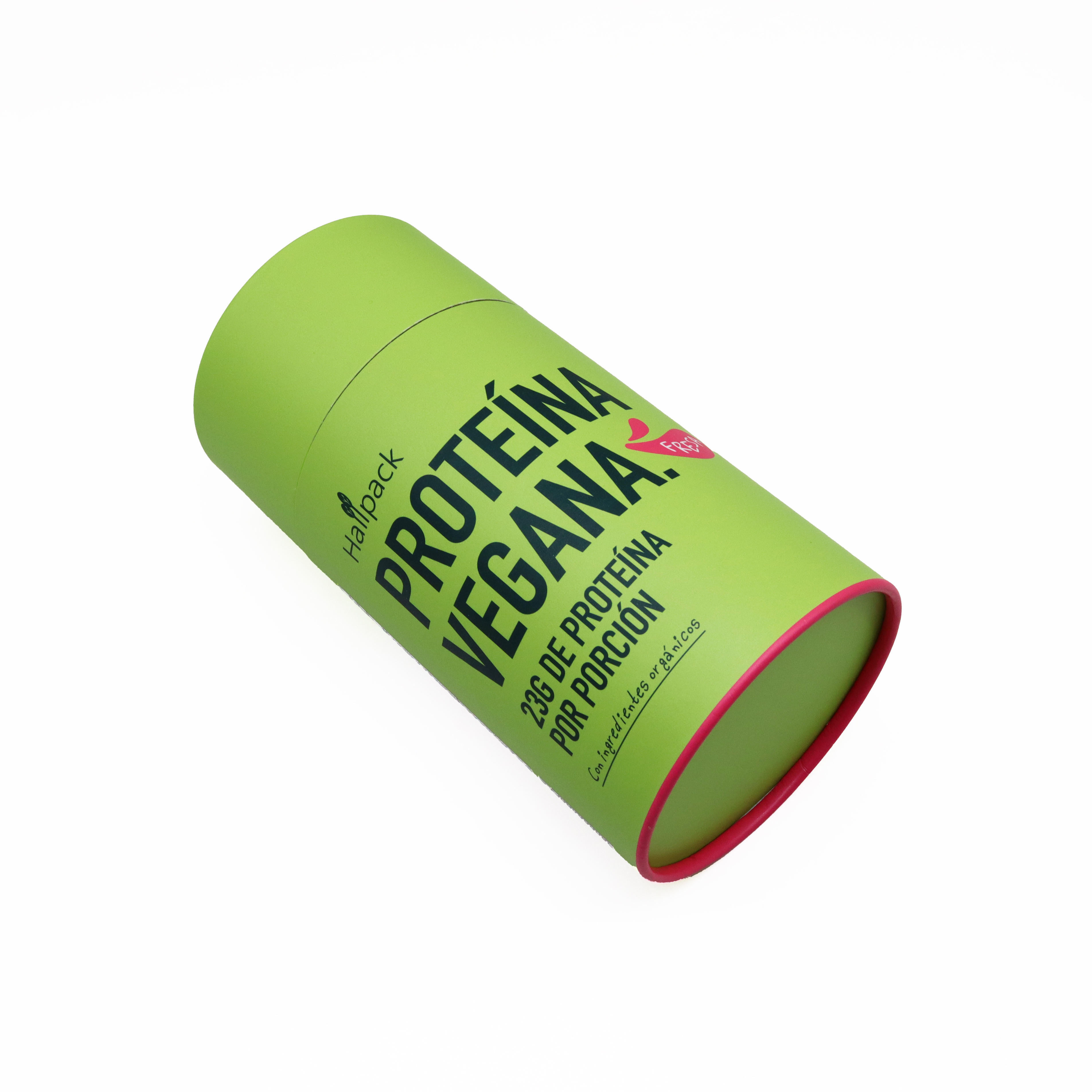 Emballage de Tube de papier alimentaire en carton Kraft de haute qualité, Tube rond en aluminium, estampage et impression de disparition écologiques