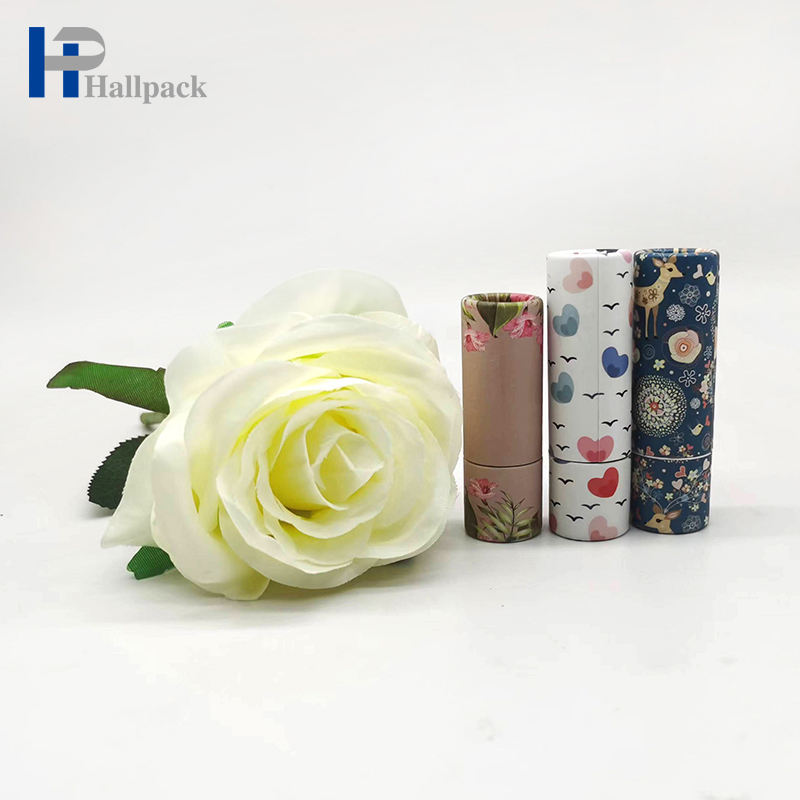 Tube rond en carton Kraft de qualité alimentaire, 0.3oz, emballage rond pour baume à lèvres en papier artisanal, pour l'artisanat et les projets, vente en gros