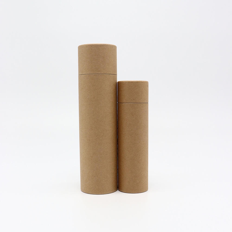 Le papier biodégradable peut rouler des tubes de papier Tubes de papier kraft brun non imprimés