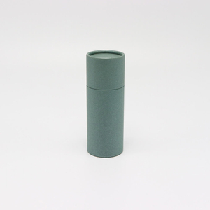 Cylindre de café biodégradable de catégorie comestible empaquetant le tube rond fait sur commande de papier de métier d'Eco