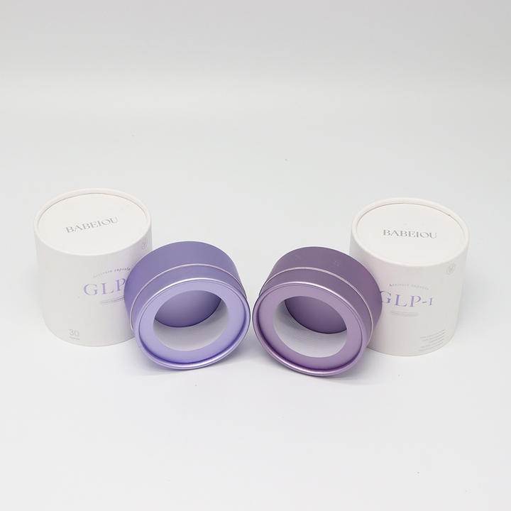 Emballage de tube rond emballé en carton cosmétique personnalisé de haute qualité pour bouteille de parfum d'huile essentielle