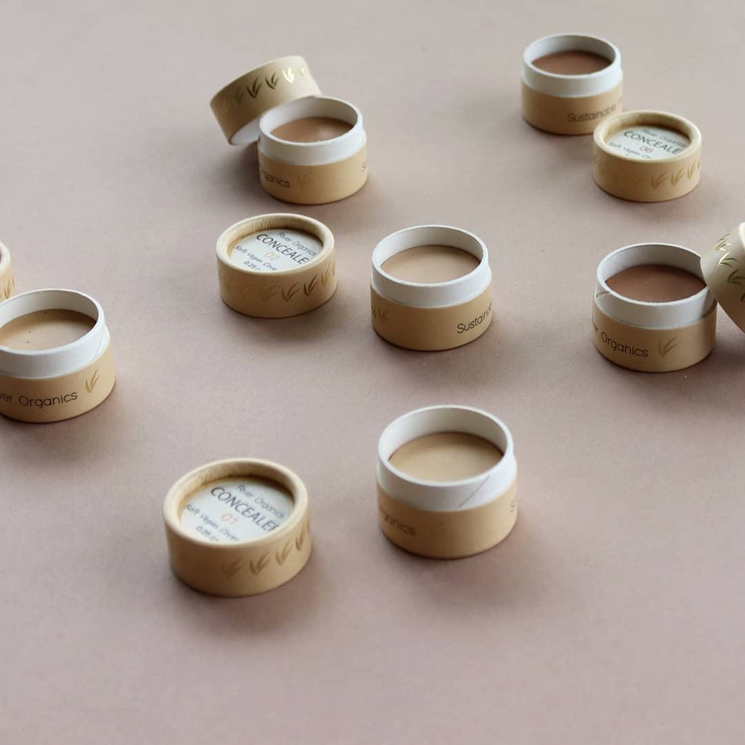Pot de crème pour le visage cosmétique d'emballage de tube de papier kraft personnalisé avec des caractéristiques biodégradables Option écologique pour la boîte de pots de stockage