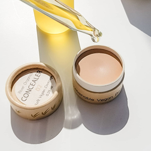 Pot de crème pour le visage cosmétique d'emballage de tube de papier kraft personnalisé avec des caractéristiques biodégradables Option écologique pour la boîte de pots de stockage