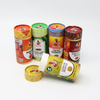 Emballage fait sur commande écologique de tube de papier de boîte de cylindre de carton de catégorie comestible pour l'épice gastronomique de la meilleure qualité de nutrition
