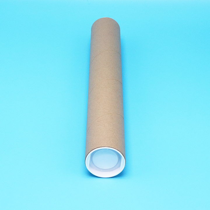 Emballage écologique fait sur commande de tube de papier de boîte de cylindre de carton pour le badminton de parapluie de papier peint de vase de bouteille