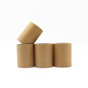 Boîte de tube de cylindre de carton d'emballage de papier rond personnalisé, tube de papier kraft en gros